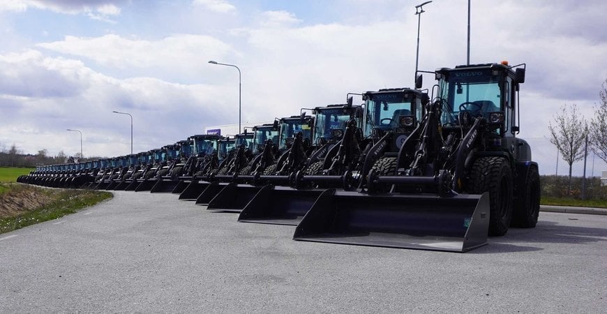 Volvo CE supplies first wheel loaders to Swedish Armed Forces in SEK 1.2 billion 7-year deal